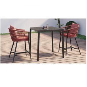 ISO-202-8202-KW BarChair & ISO-202-7202-KW BarTable