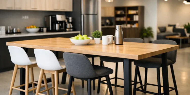 Choosing an Office Pantry Table and Seating Set