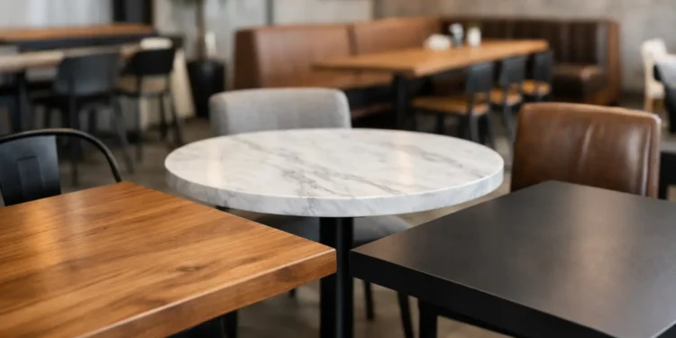 How to Choose Commercial Dining Tables