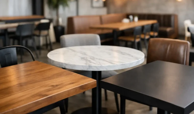 How to Choose Commercial Dining Tables