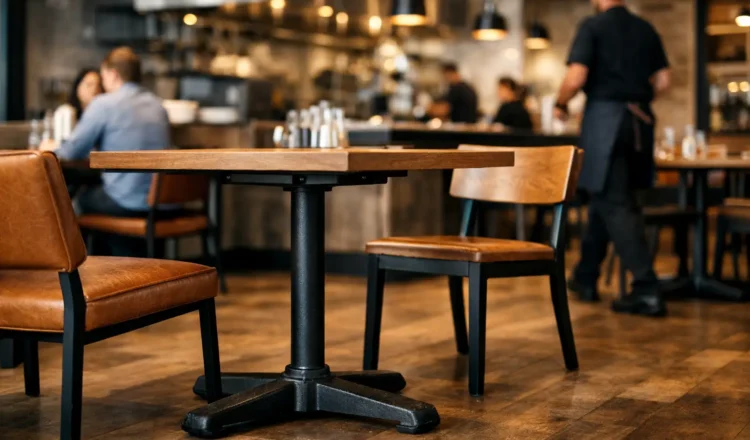 Durable Restaurant Table Bases for High Traffic