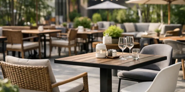 How to Select Outdoor Restaurant Furniture
