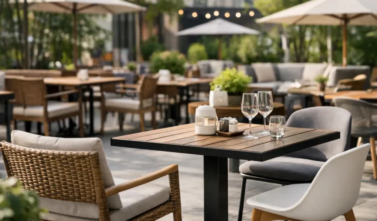 How to Select Outdoor Restaurant Furniture