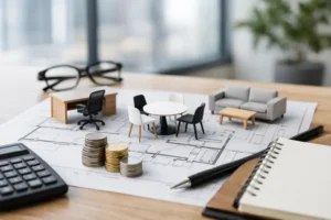 Commercial Furniture Budget Example for Fit-Outs