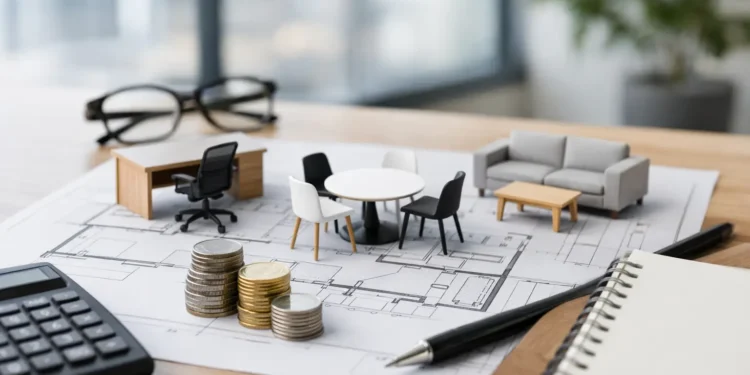 Commercial Furniture Budget Example for Fit-Outs