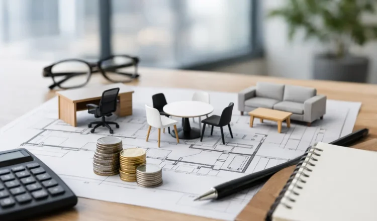 Commercial Furniture Budget Example for Fit-Outs