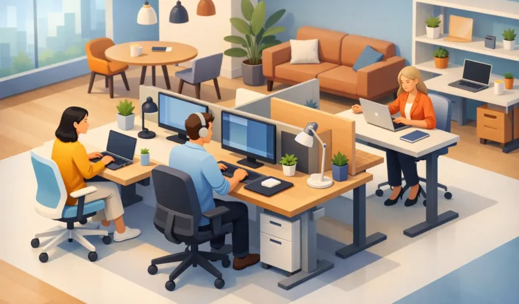 Best Desks for Coworking Spaces for Flexible Work