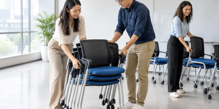 Nesting Training Chairs for Flexible Learning Spaces