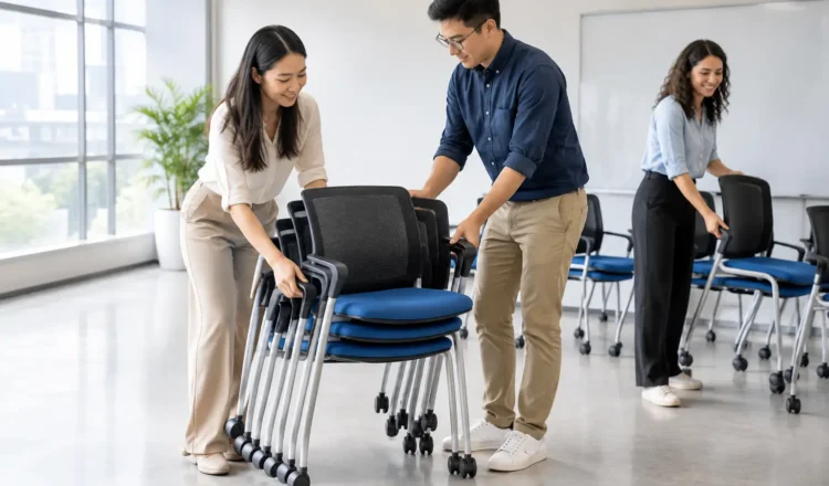 Nesting Training Chairs for Flexible Learning Spaces
