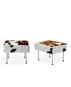 Gio Ponti Decoboco Small Pouf
